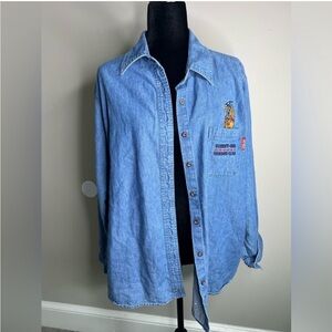 Scooby Doo button down 18/20 1X